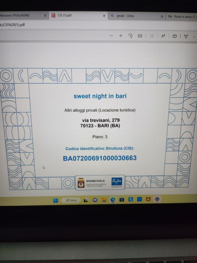 Sweet Night In Bari Daire Dış mekan fotoğraf
